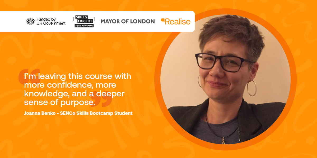 Building confidence  and expertise: Joanna’s SEND Skills Bootcamp  experience
