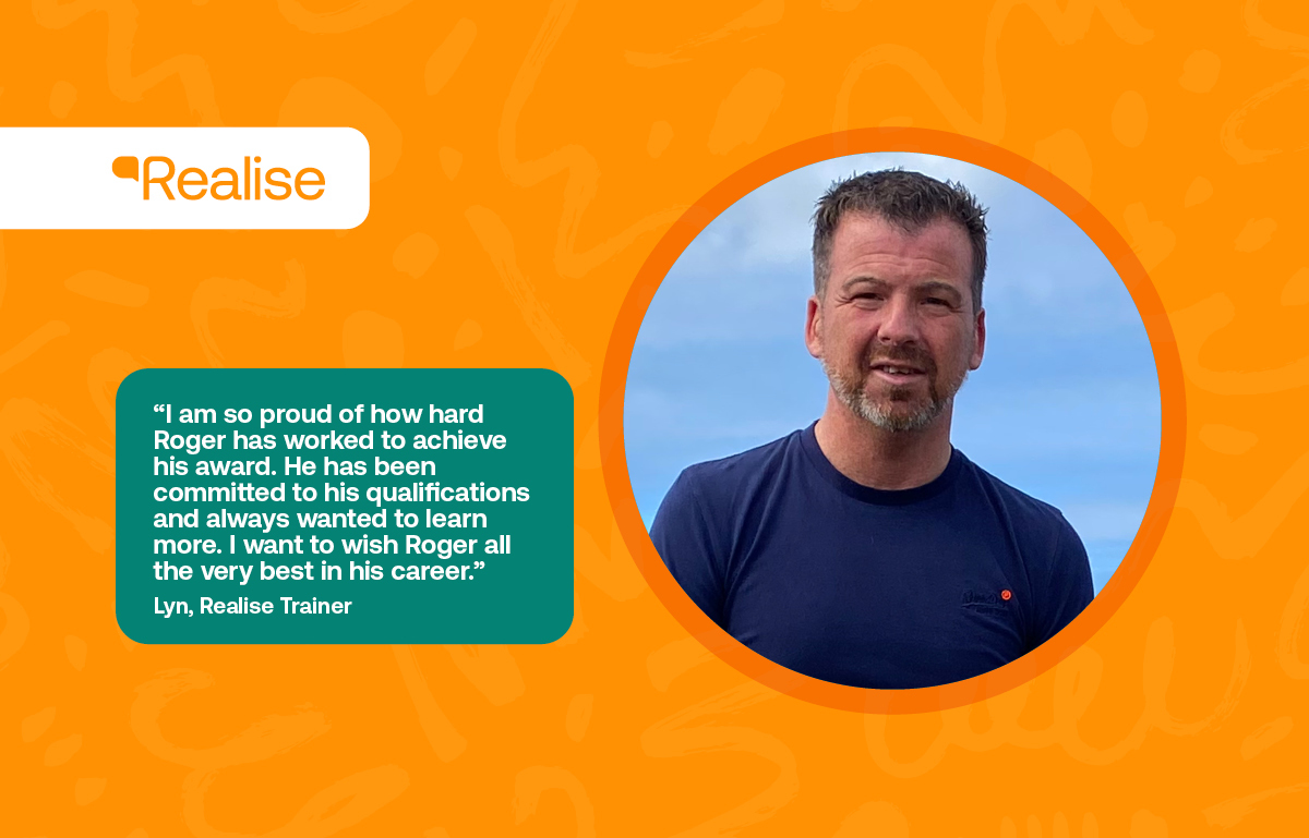 A twist and turn toward a career in care: Roger's Story