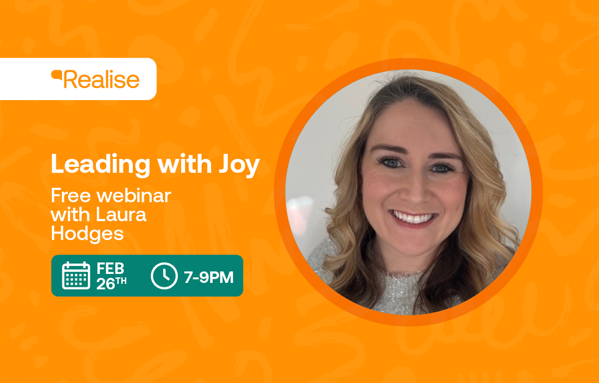 Leading with Joy in early years. Free webinar with Laura Hodges