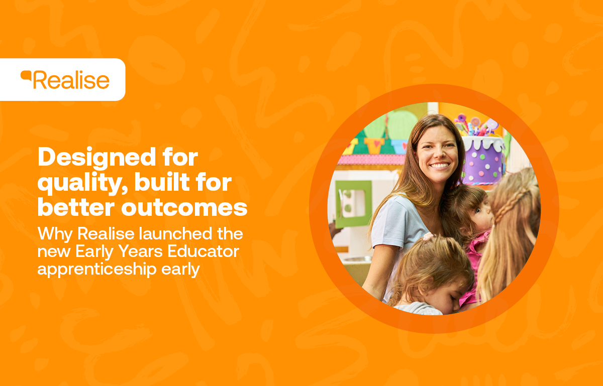 Why we've redesigned our Early Years Educator apprenticeship