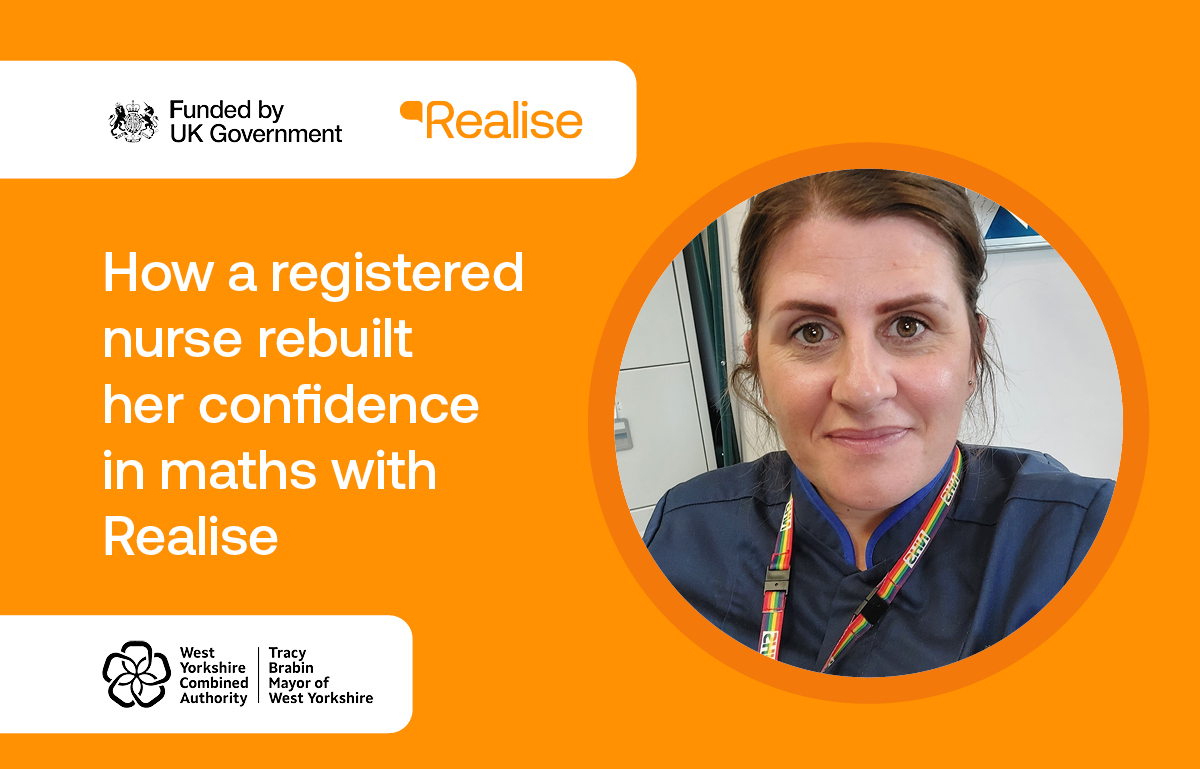 How a registered nurse rebuilt her confidence in maths with Realise