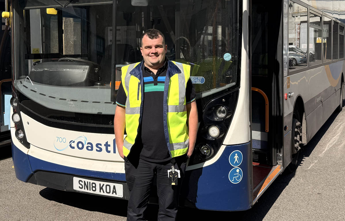 Ambitious Ryan forging career in bus industry with Stagecoach