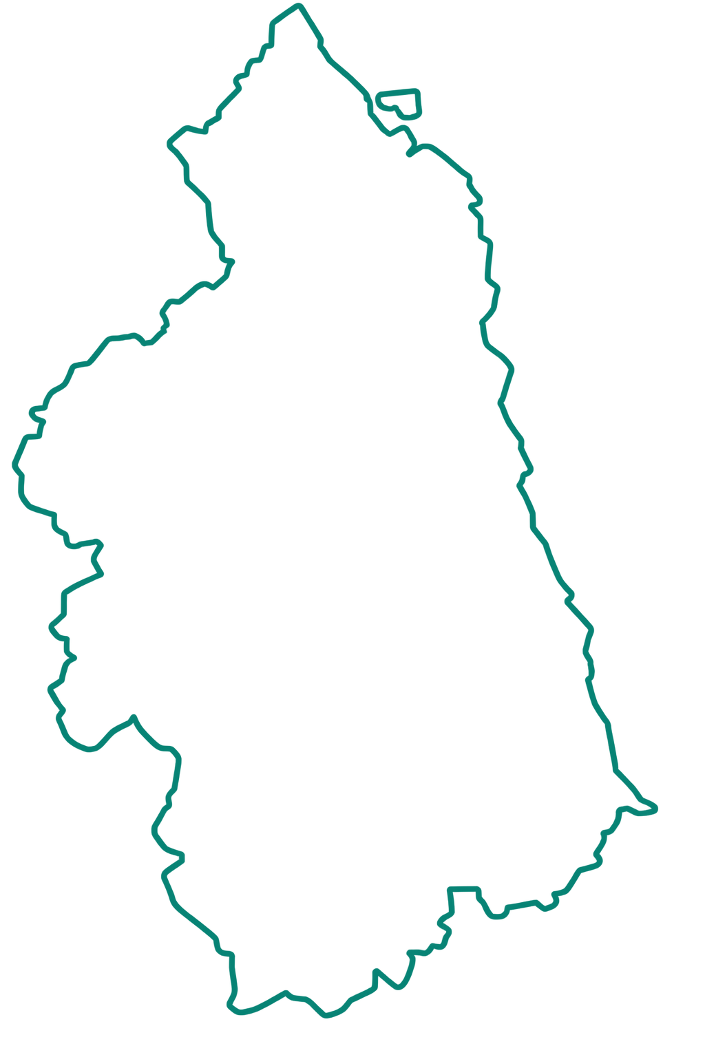 north-east-outline