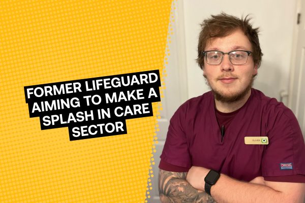 Oliver wood, former lifeguard becomes an apprentice